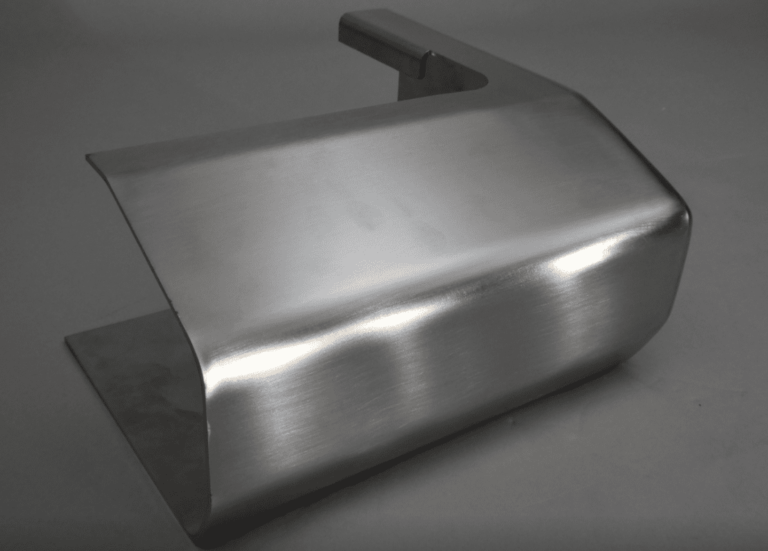 Stainless steel bench structure